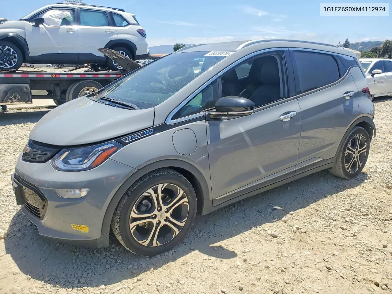 2021 Chevrolet Bolt Ev Premier VIN: 1G1FZ6S0XM4112974 Lot: 59830816