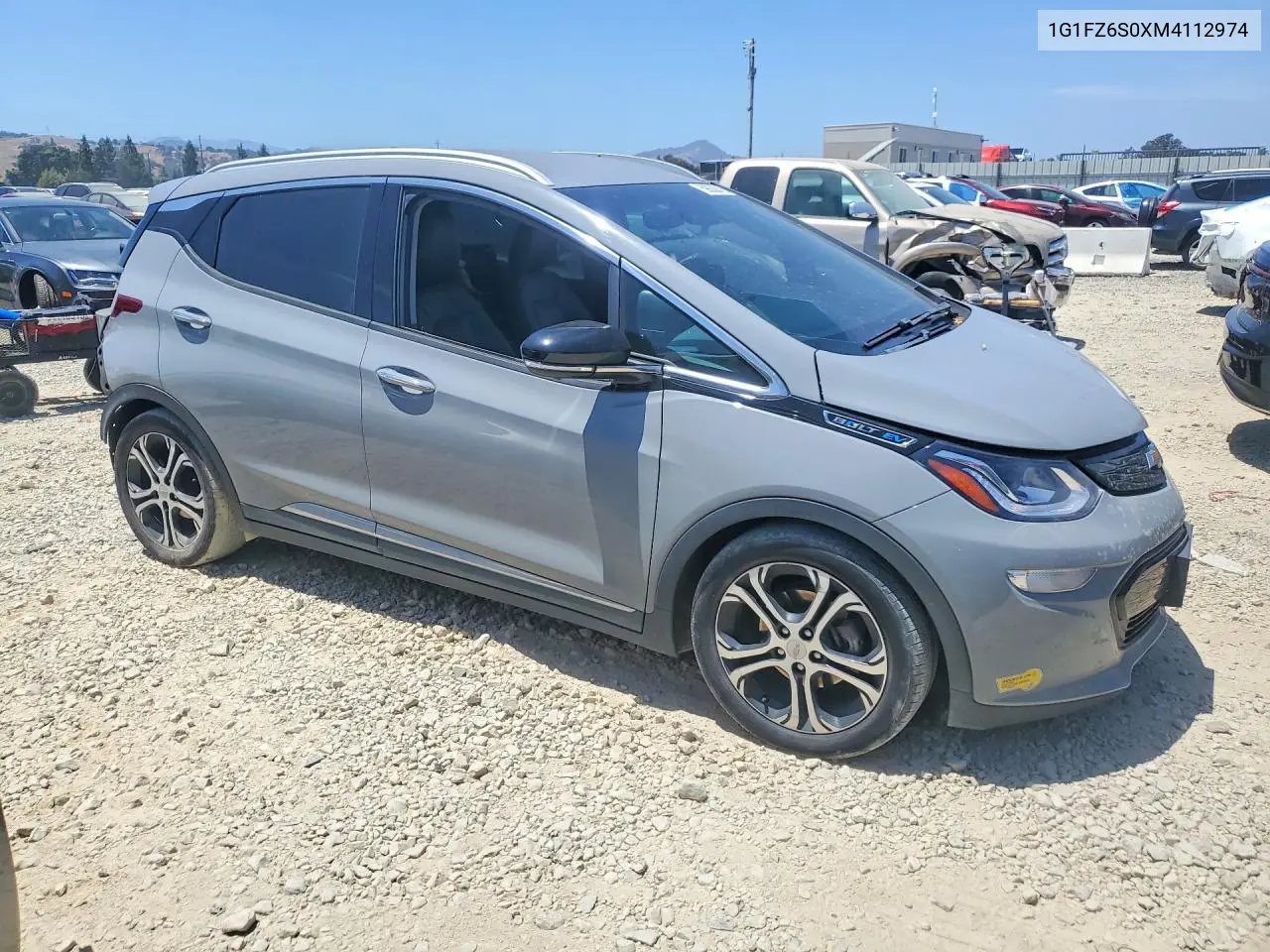2021 Chevrolet Bolt Ev Premier VIN: 1G1FZ6S0XM4112974 Lot: 59830816