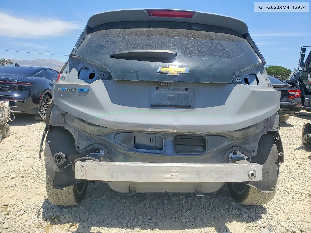 2021 Chevrolet Bolt Ev Premier VIN: 1G1FZ6S0XM4112974 Lot: 59830816