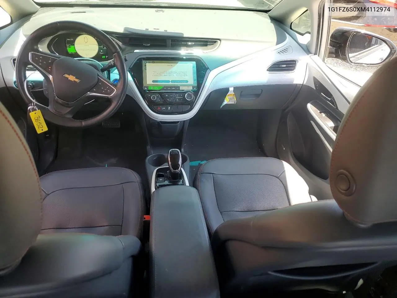 2021 Chevrolet Bolt Ev Premier VIN: 1G1FZ6S0XM4112974 Lot: 59830816
