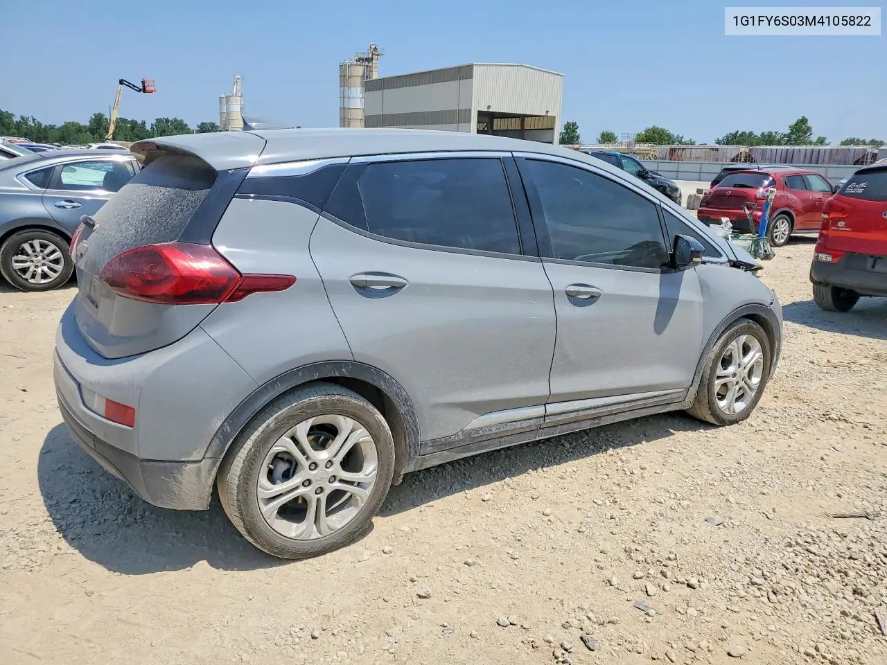 2021 Chevrolet Bolt Ev Lt VIN: 1G1FY6S03M4105822 Lot: 60652436