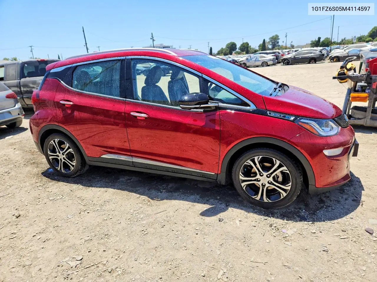 2021 Chevrolet Bolt Ev Premier VIN: 1G1FZ6S05M4114597 Lot: 60963036