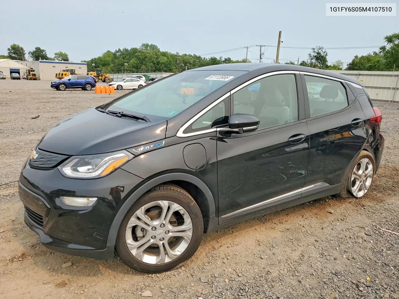 2021 Chevrolet Bolt Ev Lt VIN: 1G1FY6S05M4107510 Lot: 61113906