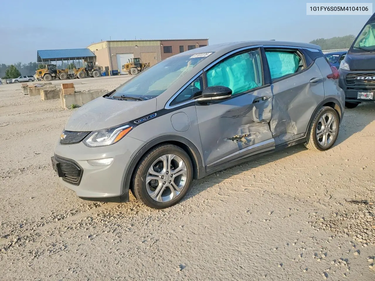 2021 Chevrolet Bolt Ev Lt VIN: 1G1FY6S05M4104106 Lot: 61181376