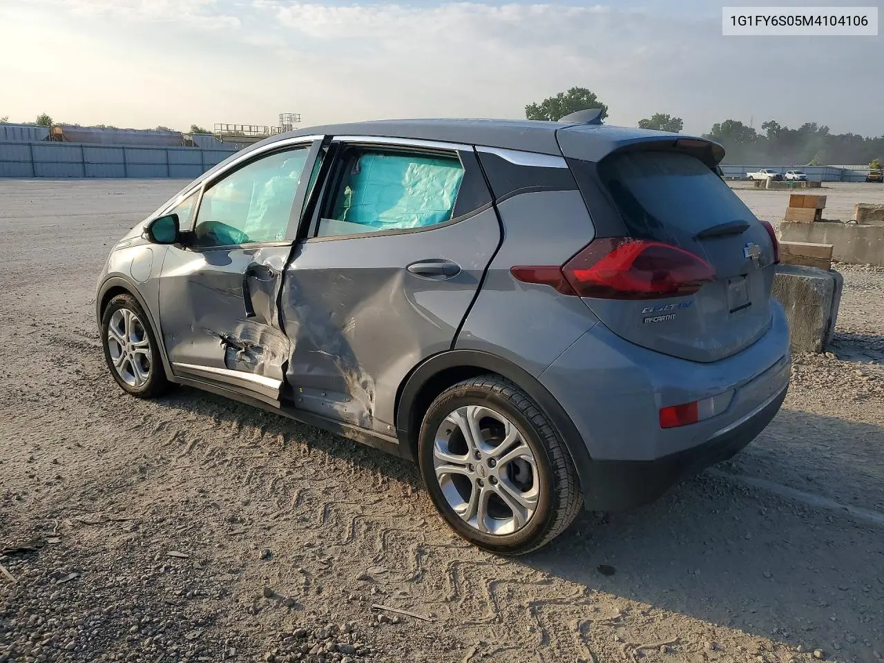 2021 Chevrolet Bolt Ev Lt VIN: 1G1FY6S05M4104106 Lot: 61181376