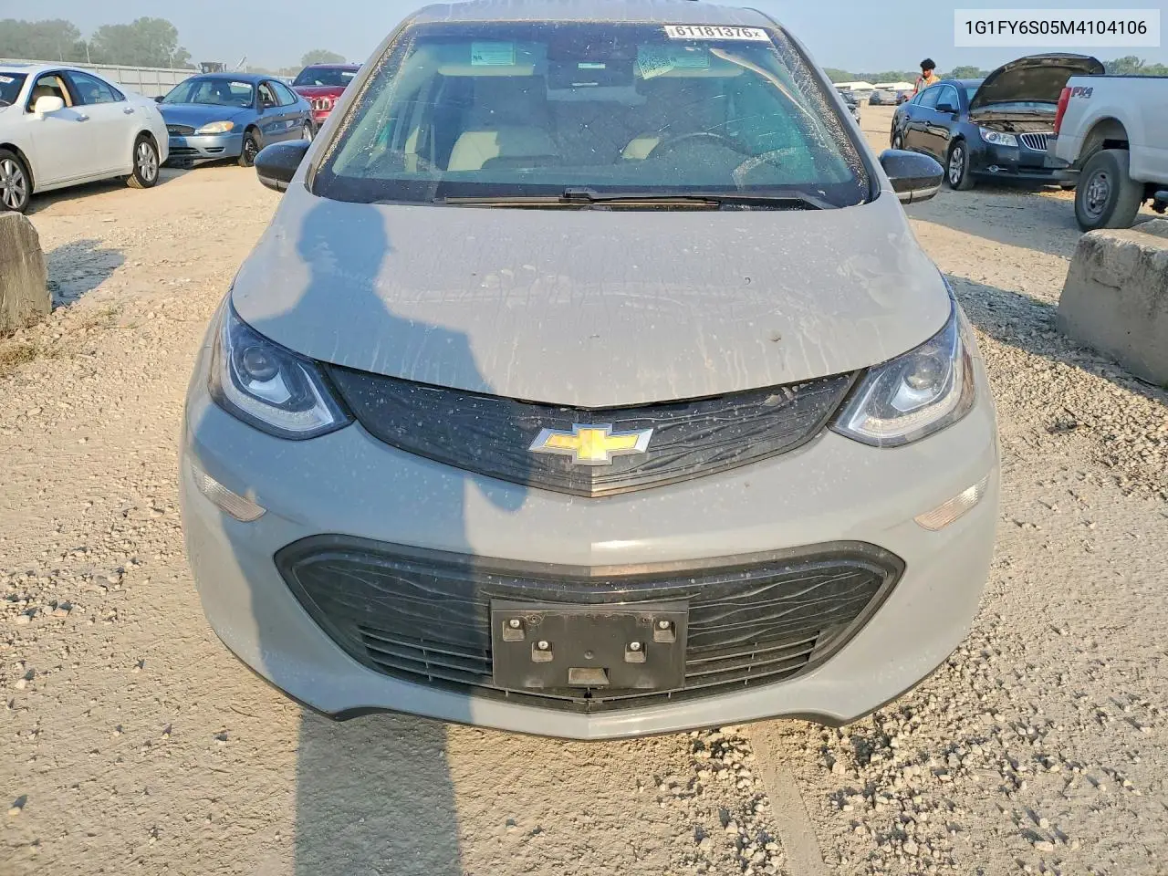 2021 Chevrolet Bolt Ev Lt VIN: 1G1FY6S05M4104106 Lot: 61181376