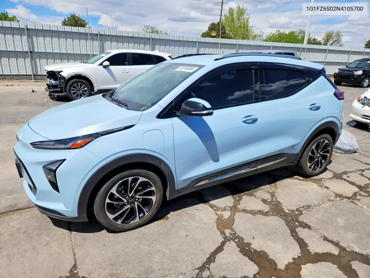 2022 Chevrolet Bolt Euv Premier VIN: 1G1FZ6S02N4105700 Lot: 50106986