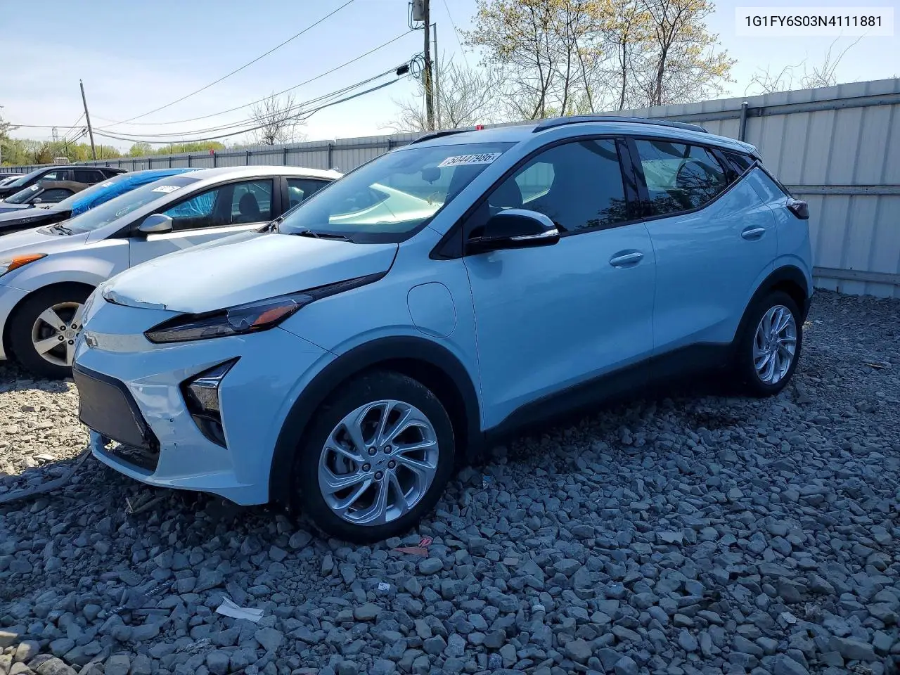 2022 Chevrolet Bolt Euv Lt VIN: 1G1FY6S03N4111881 Lot: 50447986
