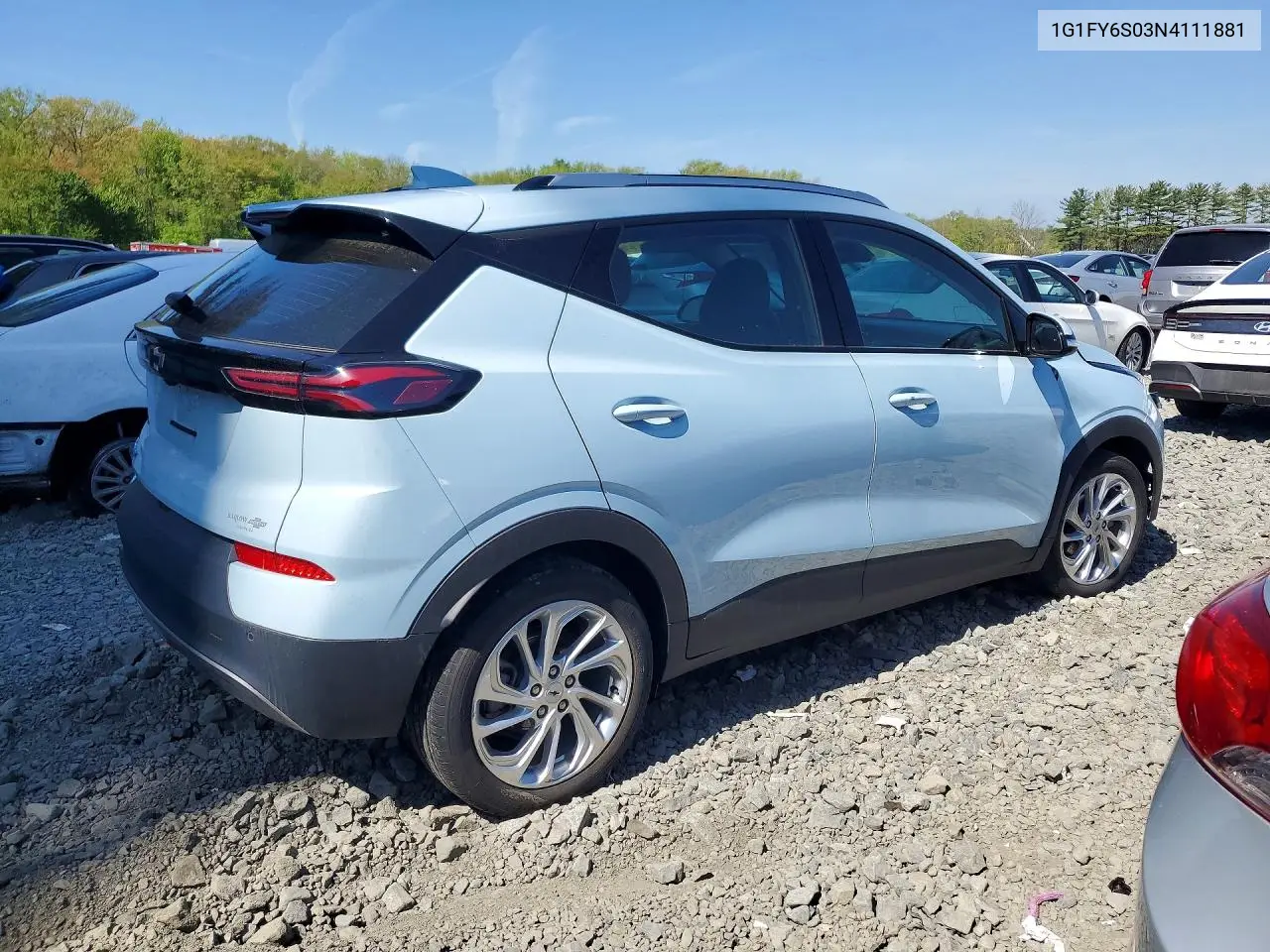 2022 Chevrolet Bolt Euv Lt VIN: 1G1FY6S03N4111881 Lot: 50447986