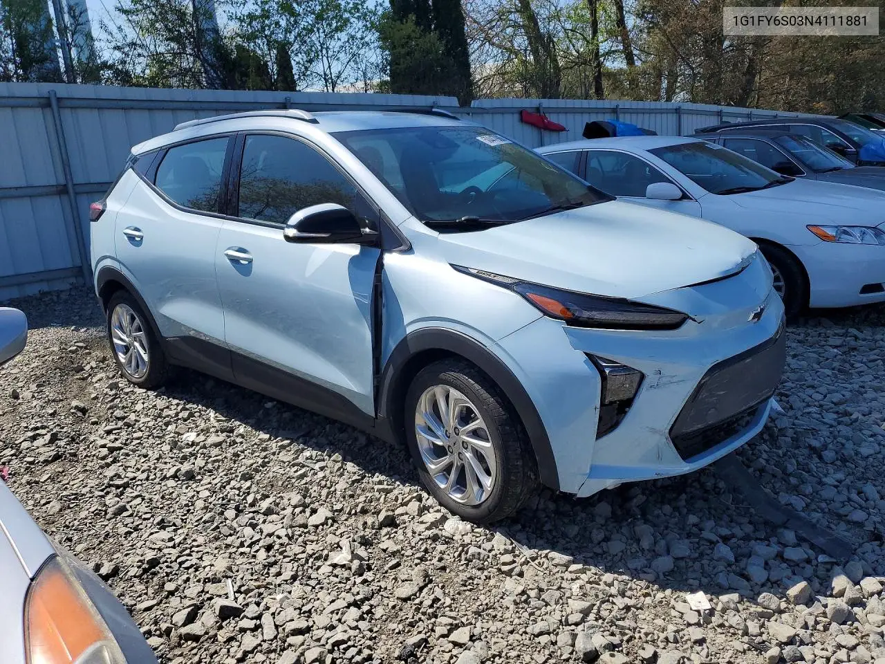 2022 Chevrolet Bolt Euv Lt VIN: 1G1FY6S03N4111881 Lot: 50447986