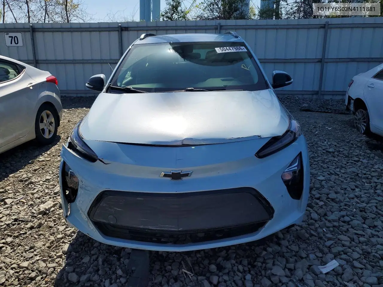2022 Chevrolet Bolt Euv Lt VIN: 1G1FY6S03N4111881 Lot: 50447986