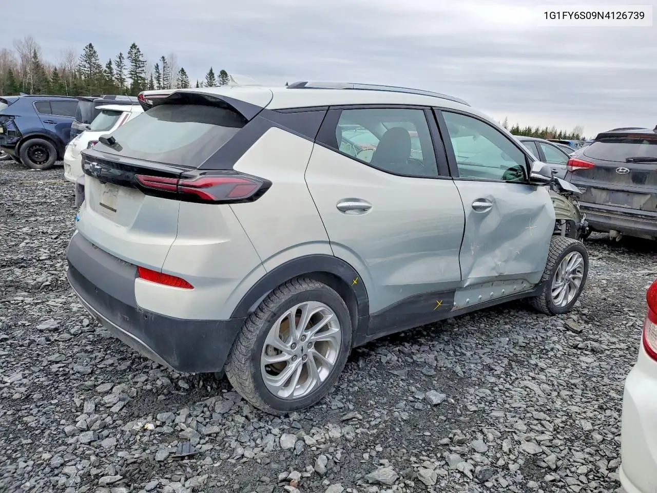 2022 Chevrolet Bolt Euv Lt VIN: 1G1FY6S09N4126739 Lot: 50478536