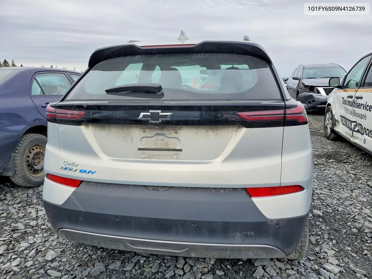2022 Chevrolet Bolt Euv Lt VIN: 1G1FY6S09N4126739 Lot: 50478536