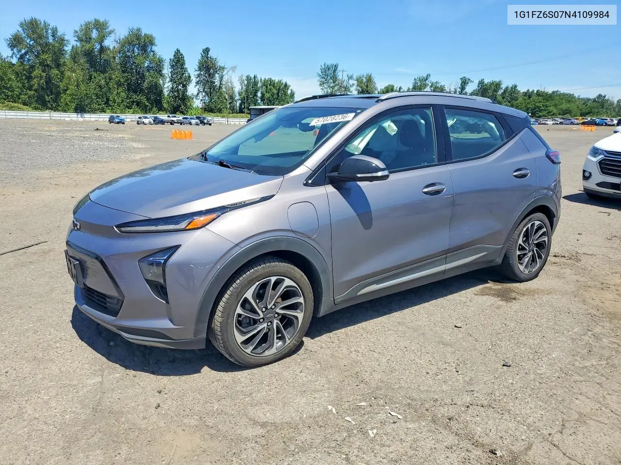 2022 Chevrolet Bolt Euv Premier VIN: 1G1FZ6S07N4109984 Lot: 57028236