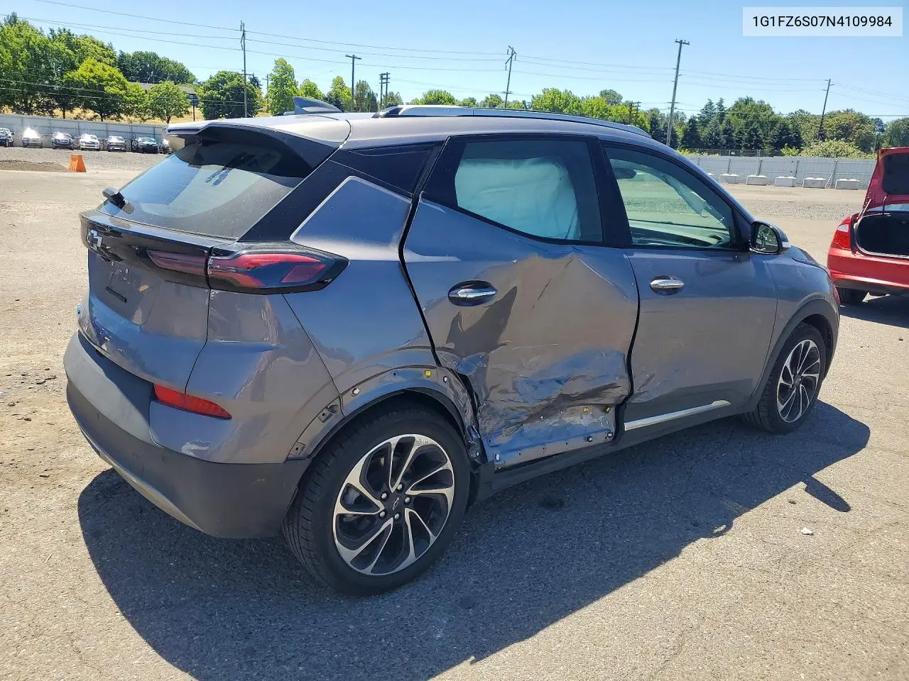 2022 Chevrolet Bolt Euv Premier VIN: 1G1FZ6S07N4109984 Lot: 57028236