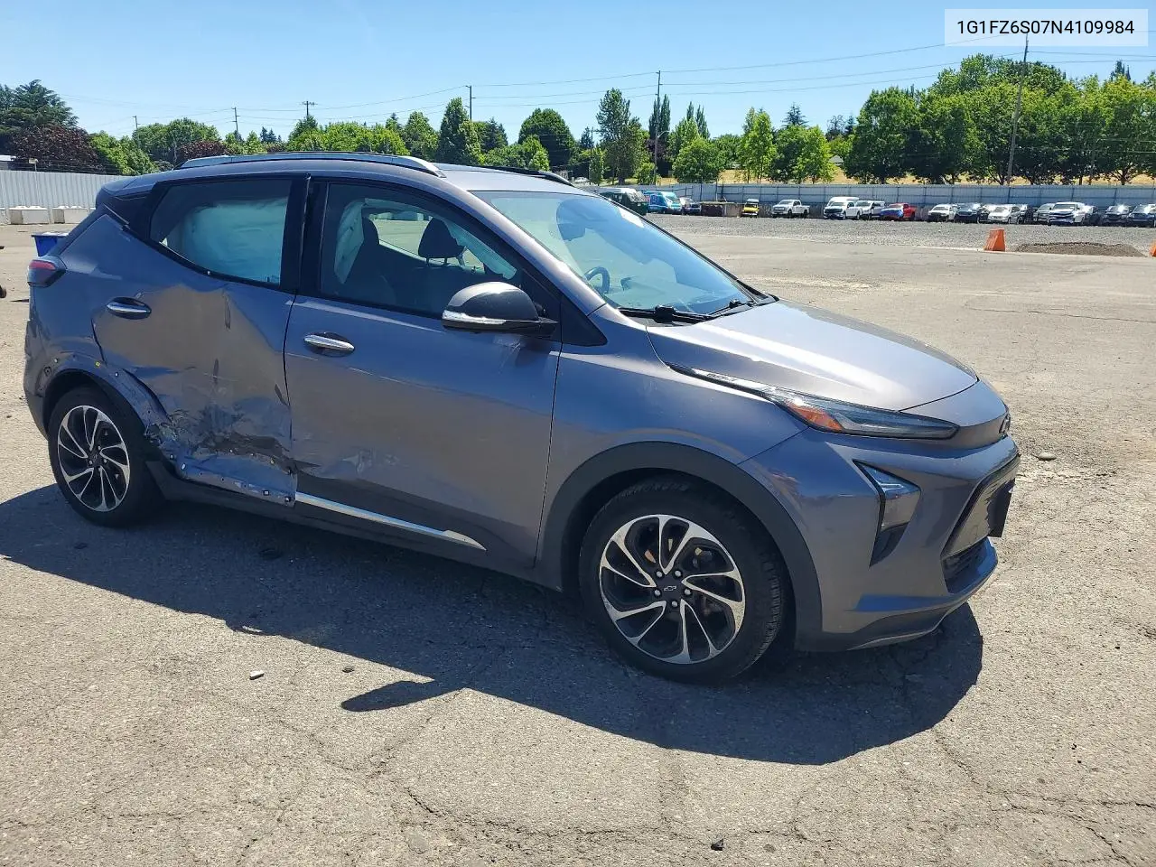 2022 Chevrolet Bolt Euv Premier VIN: 1G1FZ6S07N4109984 Lot: 57028236