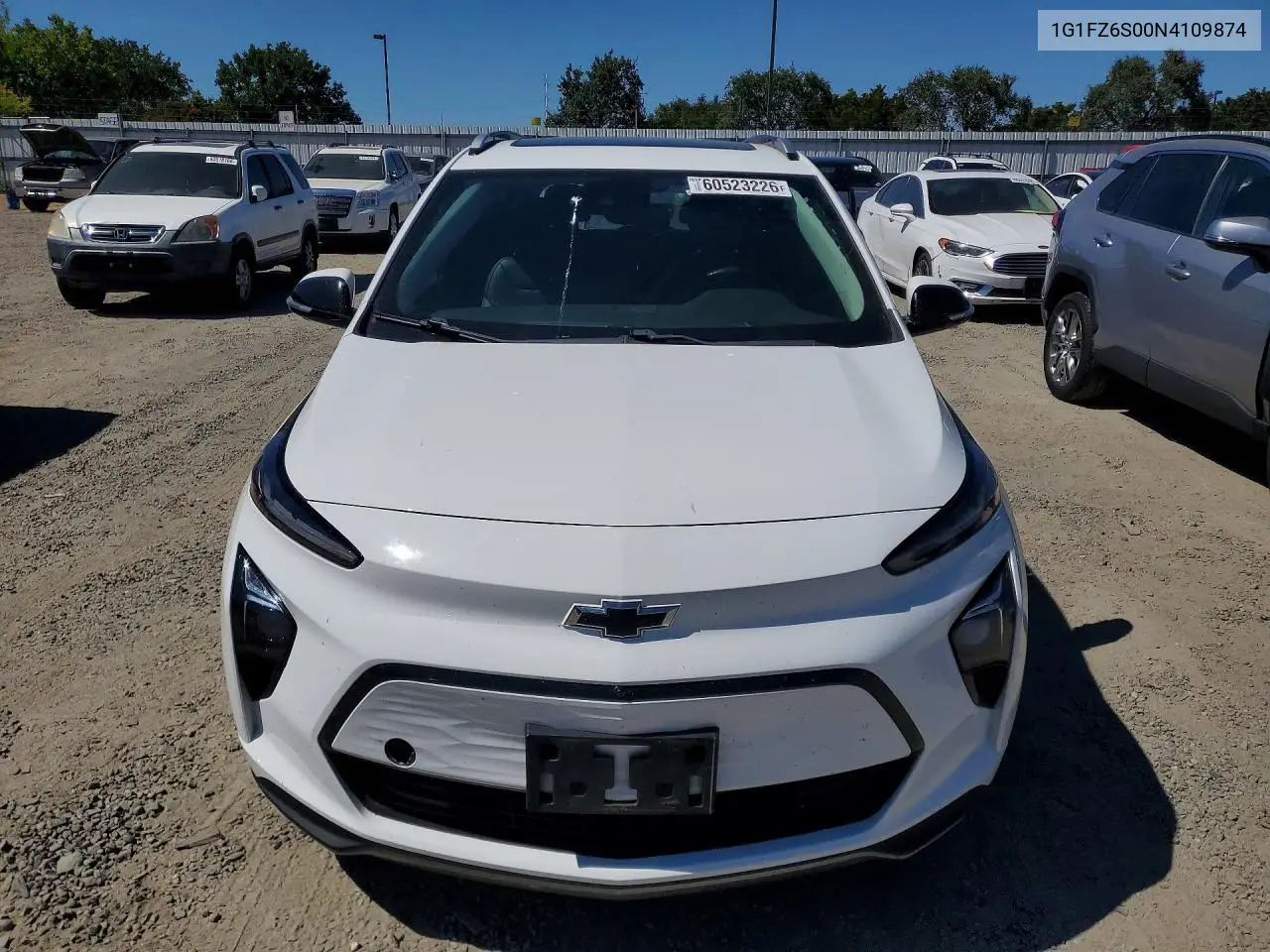 2022 Chevrolet Bolt Euv Premier VIN: 1G1FZ6S00N4109874 Lot: 60523226