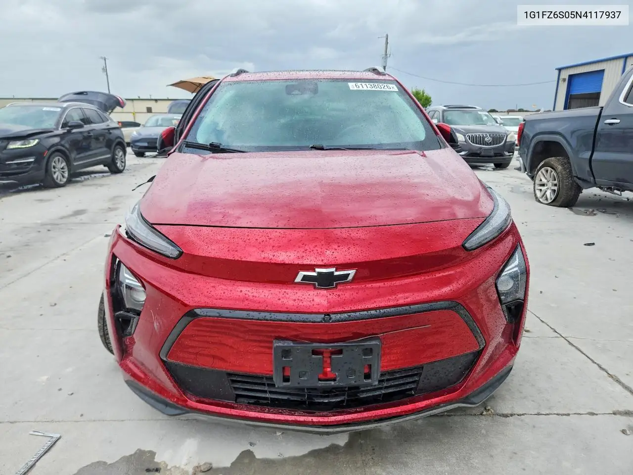 2022 Chevrolet Bolt Euv Premier VIN: 1G1FZ6S05N4117937 Lot: 61138026