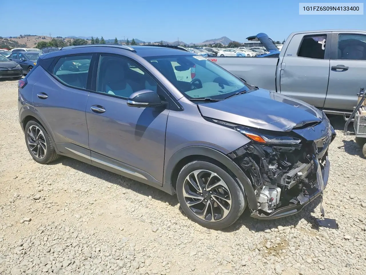 2022 Chevrolet Bolt Euv Premier VIN: 1G1FZ6S09N4133400 Lot: 61610156