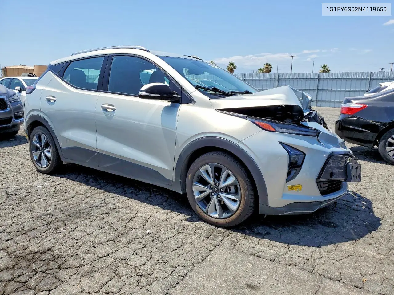 2022 Chevrolet Bolt Euv Lt VIN: 1G1FY6S02N4119650 Lot: 61627576