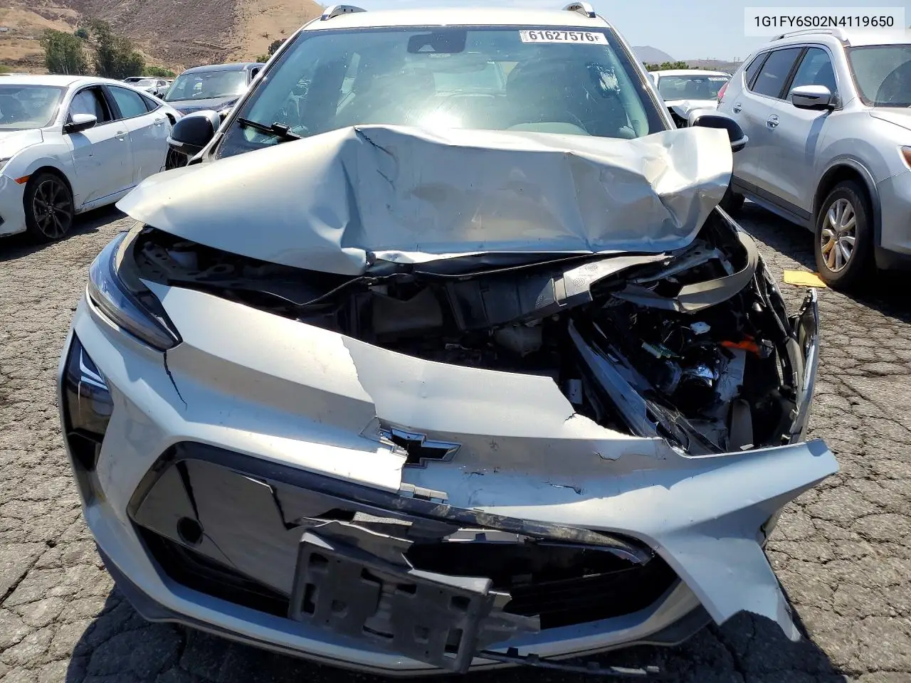2022 Chevrolet Bolt Euv Lt VIN: 1G1FY6S02N4119650 Lot: 61627576