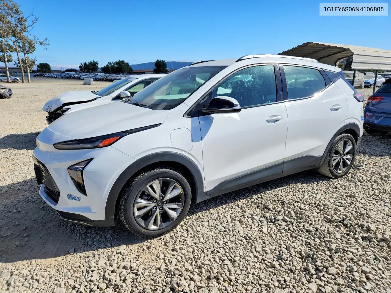 2022 Chevrolet Bolt Euv Lt VIN: 1G1FY6S06N4106805 Lot: 85457995
