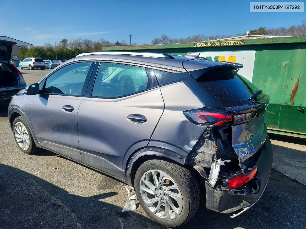 2023 Chevrolet Bolt Euv Lt VIN: 1G1FY6S03P4197292 Lot: 47068396