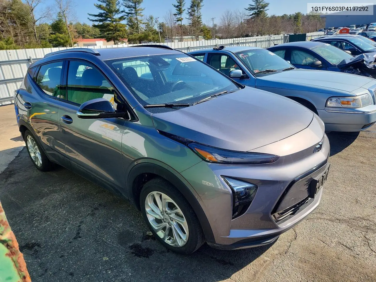 2023 Chevrolet Bolt Euv Lt VIN: 1G1FY6S03P4197292 Lot: 47068396