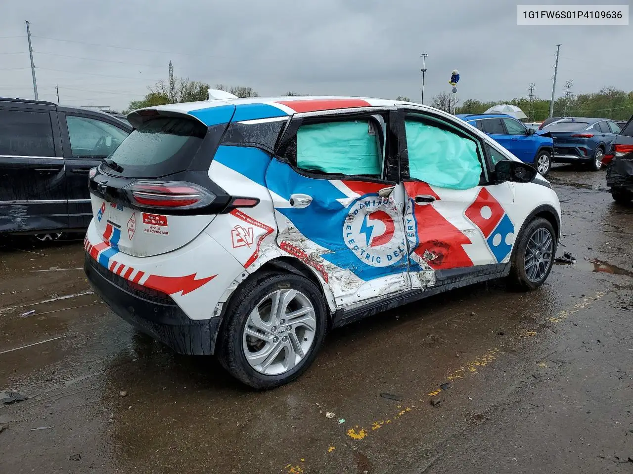2023 Chevrolet Bolt Ev 1Lt VIN: 1G1FW6S01P4109636 Lot: 51607956