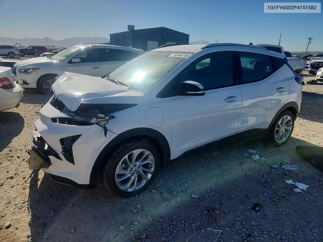 2023 Chevrolet Bolt Euv Lt VIN: 1G1FY6S02P4151582 Lot: 53450166