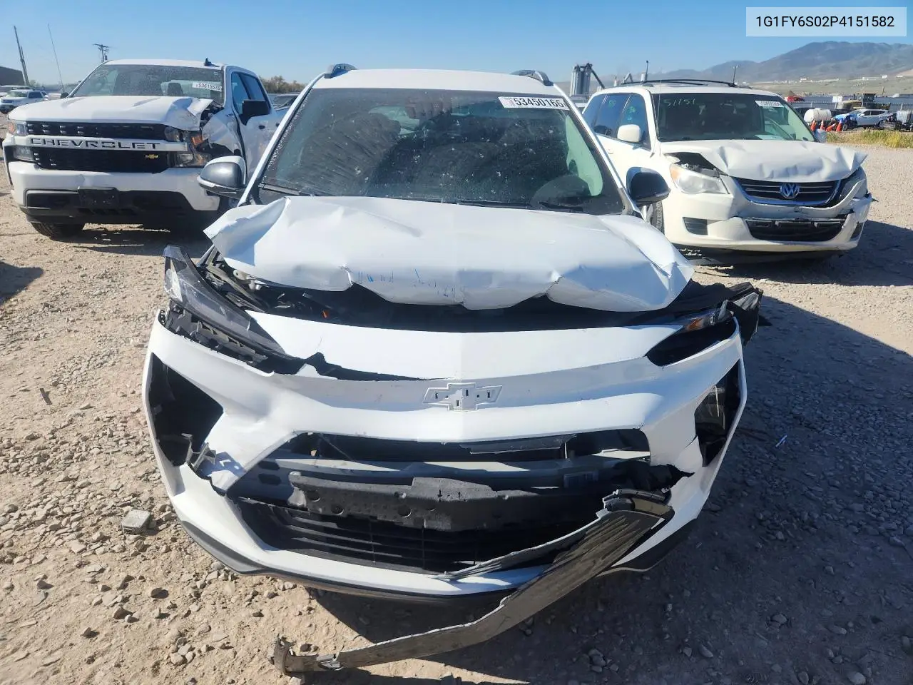2023 Chevrolet Bolt Euv Lt VIN: 1G1FY6S02P4151582 Lot: 53450166