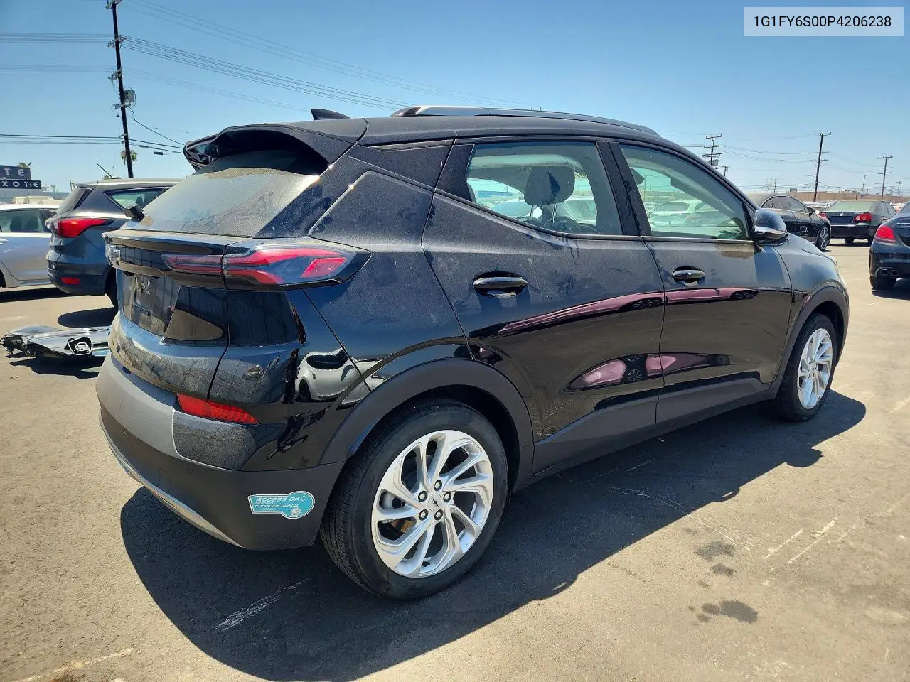 2023 Chevrolet Bolt Euv Lt VIN: 1G1FY6S00P4206238 Lot: 56710636