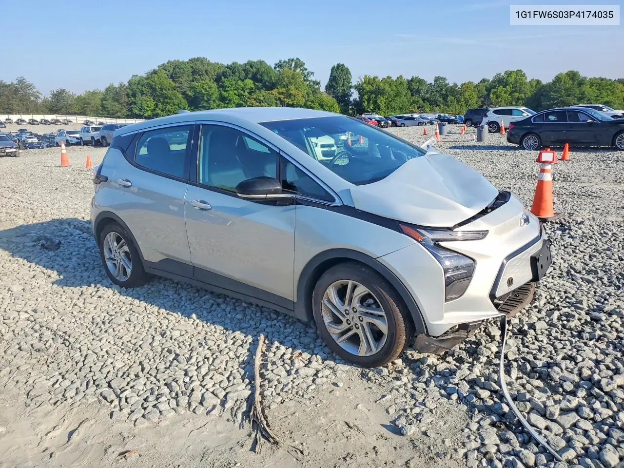 2023 Chevrolet Bolt Ev 1Lt VIN: 1G1FW6S03P4174035 Lot: 58196056