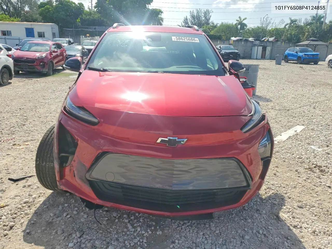 2023 Chevrolet Bolt Euv Lt VIN: 1G1FY6S08P4124855 Lot: 58625686