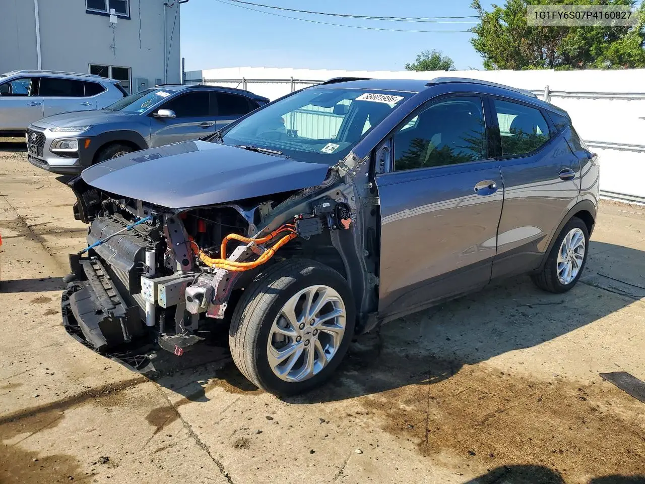2023 Chevrolet Bolt Euv Lt VIN: 1G1FY6S07P4160827 Lot: 58801996