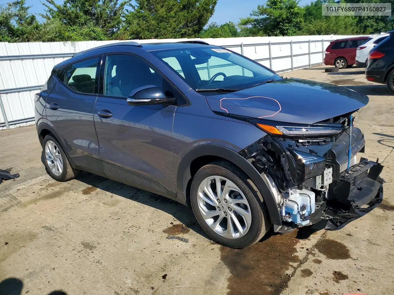 2023 Chevrolet Bolt Euv Lt VIN: 1G1FY6S07P4160827 Lot: 58801996