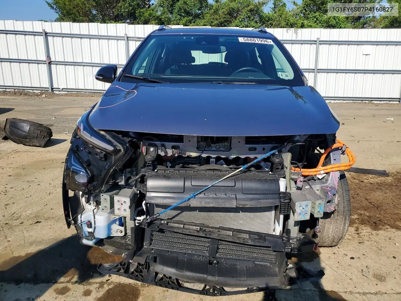 2023 Chevrolet Bolt Euv Lt VIN: 1G1FY6S07P4160827 Lot: 58801996