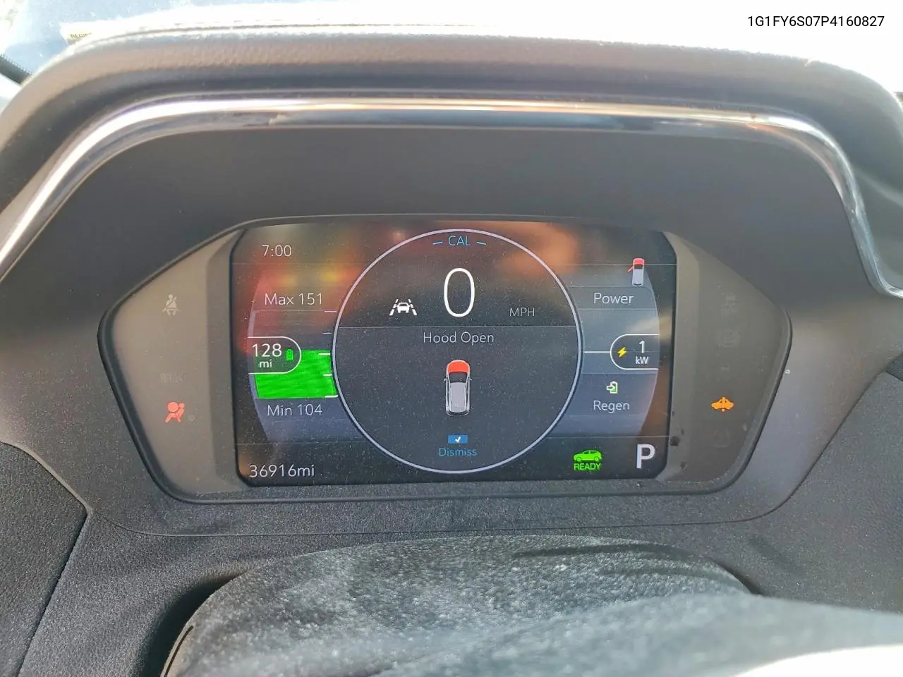 2023 Chevrolet Bolt Euv Lt VIN: 1G1FY6S07P4160827 Lot: 58801996
