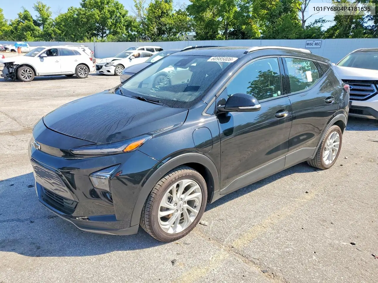 2023 Chevrolet Bolt Euv Lt VIN: 1G1FY6S04P4181635 Lot: 60985006