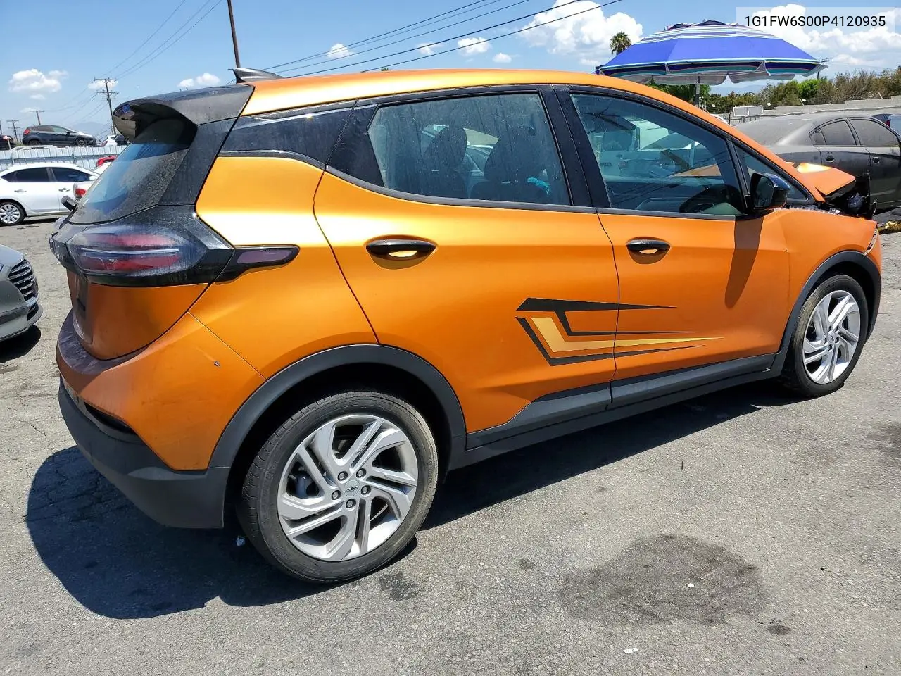 2023 Chevrolet Bolt Ev 1Lt VIN: 1G1FW6S00P4120935 Lot: 61062576