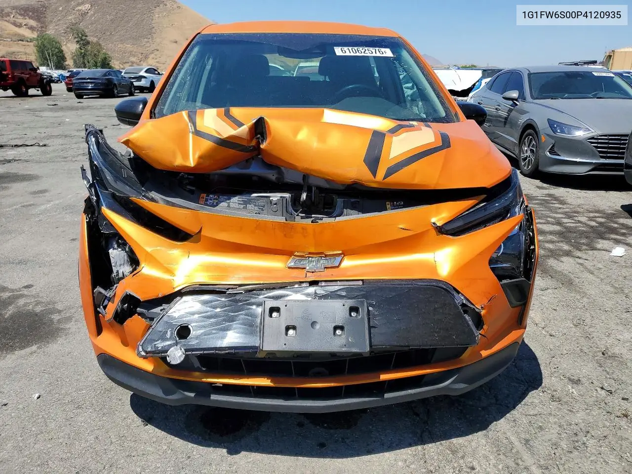 2023 Chevrolet Bolt Ev 1Lt VIN: 1G1FW6S00P4120935 Lot: 61062576