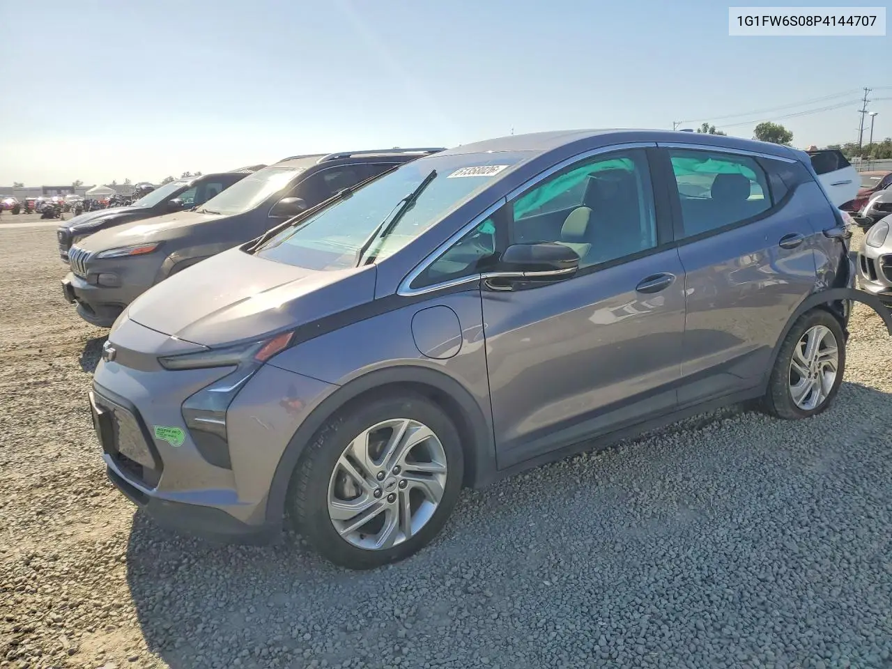 2023 Chevrolet Bolt Ev 1Lt VIN: 1G1FW6S08P4144707 Lot: 61358026