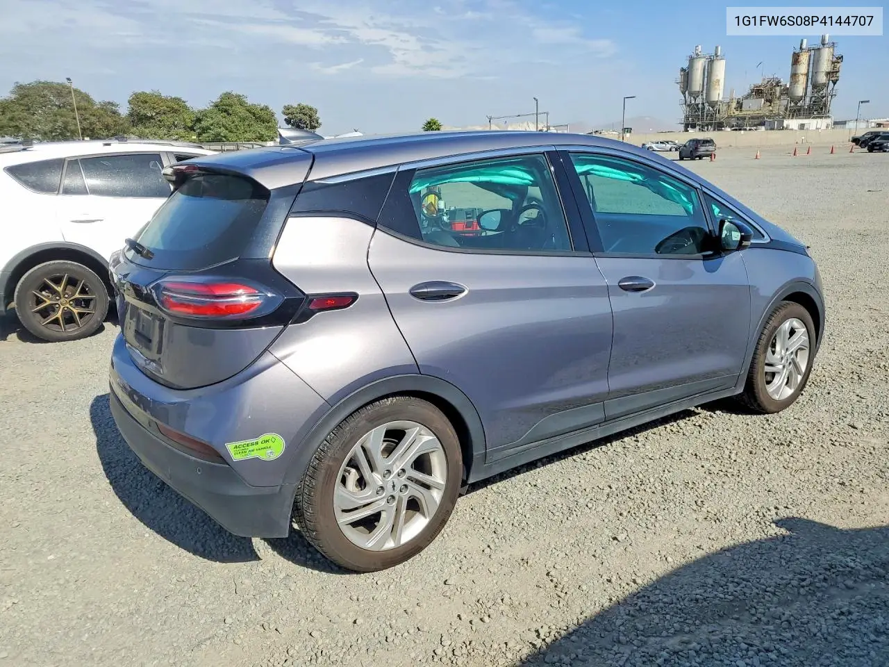 2023 Chevrolet Bolt Ev 1Lt VIN: 1G1FW6S08P4144707 Lot: 61358026