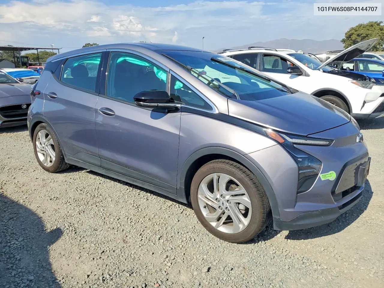 2023 Chevrolet Bolt Ev 1Lt VIN: 1G1FW6S08P4144707 Lot: 61358026