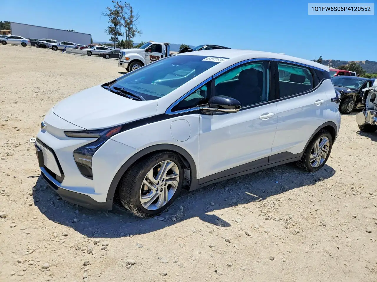 2023 Chevrolet Bolt Ev 1Lt VIN: 1G1FW6S06P4120552 Lot: 61621476