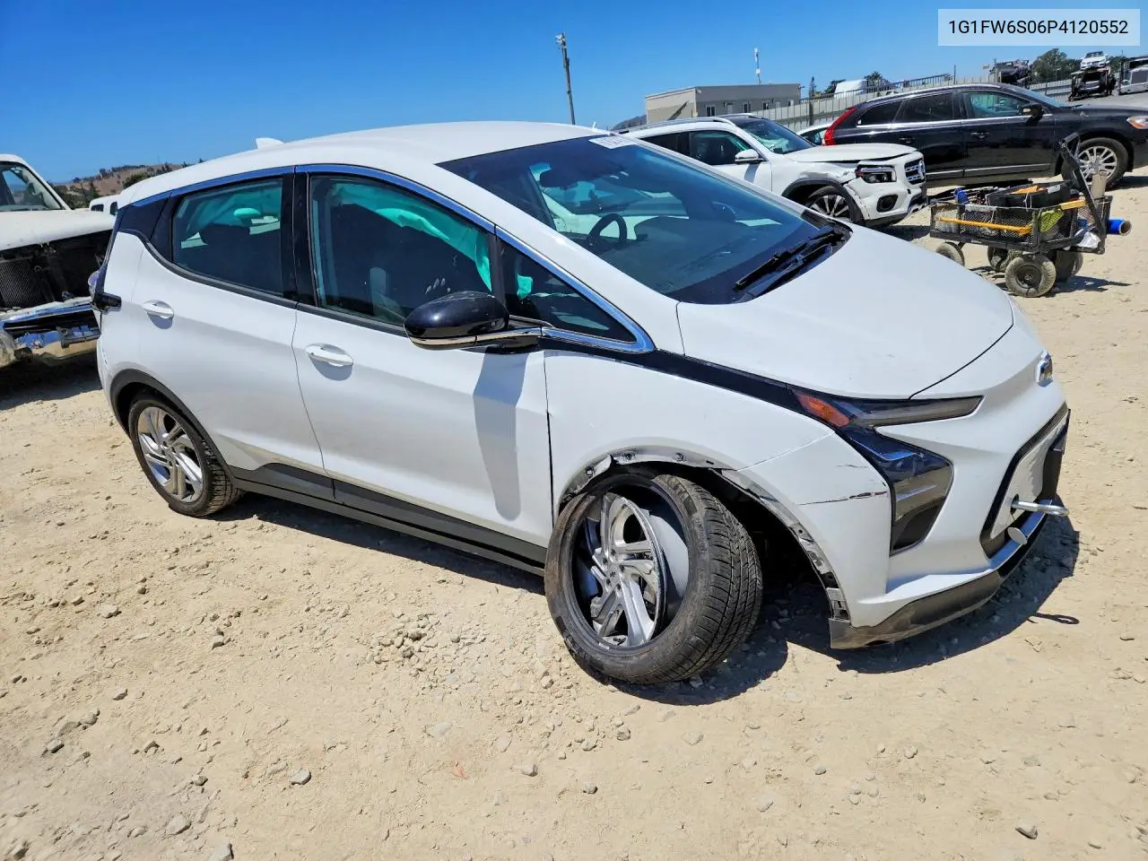 2023 Chevrolet Bolt Ev 1Lt VIN: 1G1FW6S06P4120552 Lot: 61621476