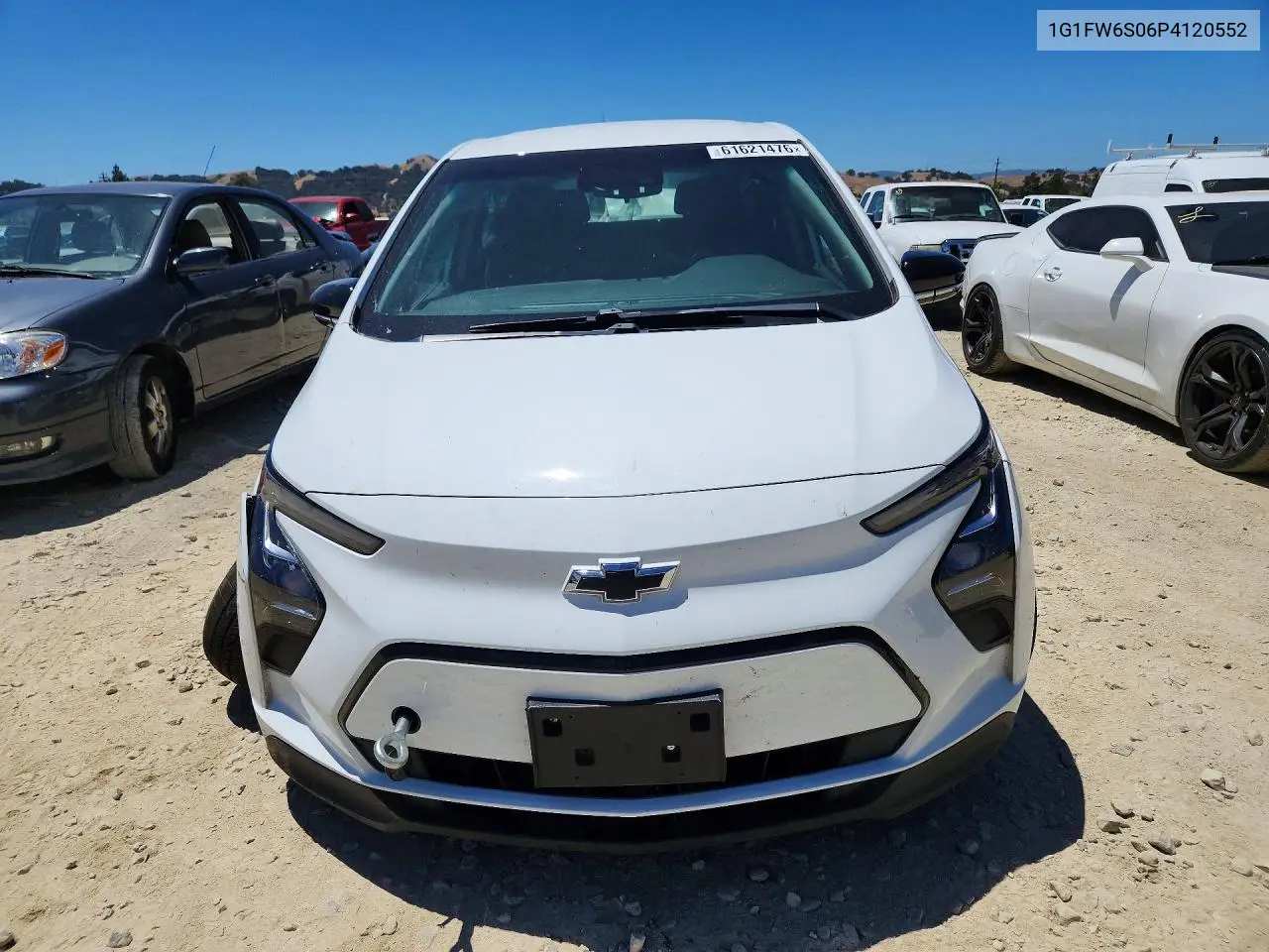 2023 Chevrolet Bolt Ev 1Lt VIN: 1G1FW6S06P4120552 Lot: 61621476