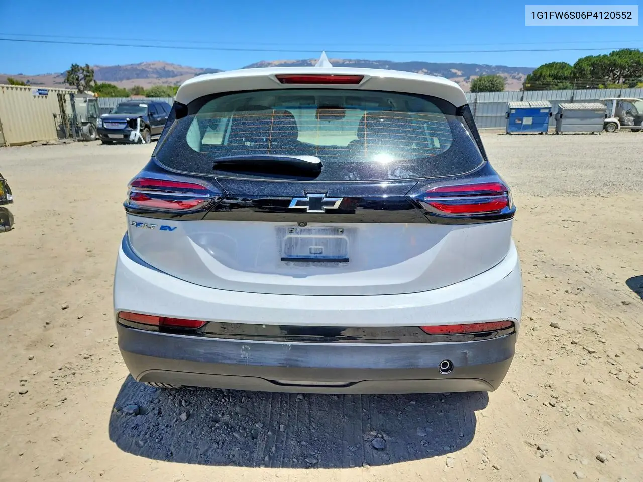 2023 Chevrolet Bolt Ev 1Lt VIN: 1G1FW6S06P4120552 Lot: 61621476