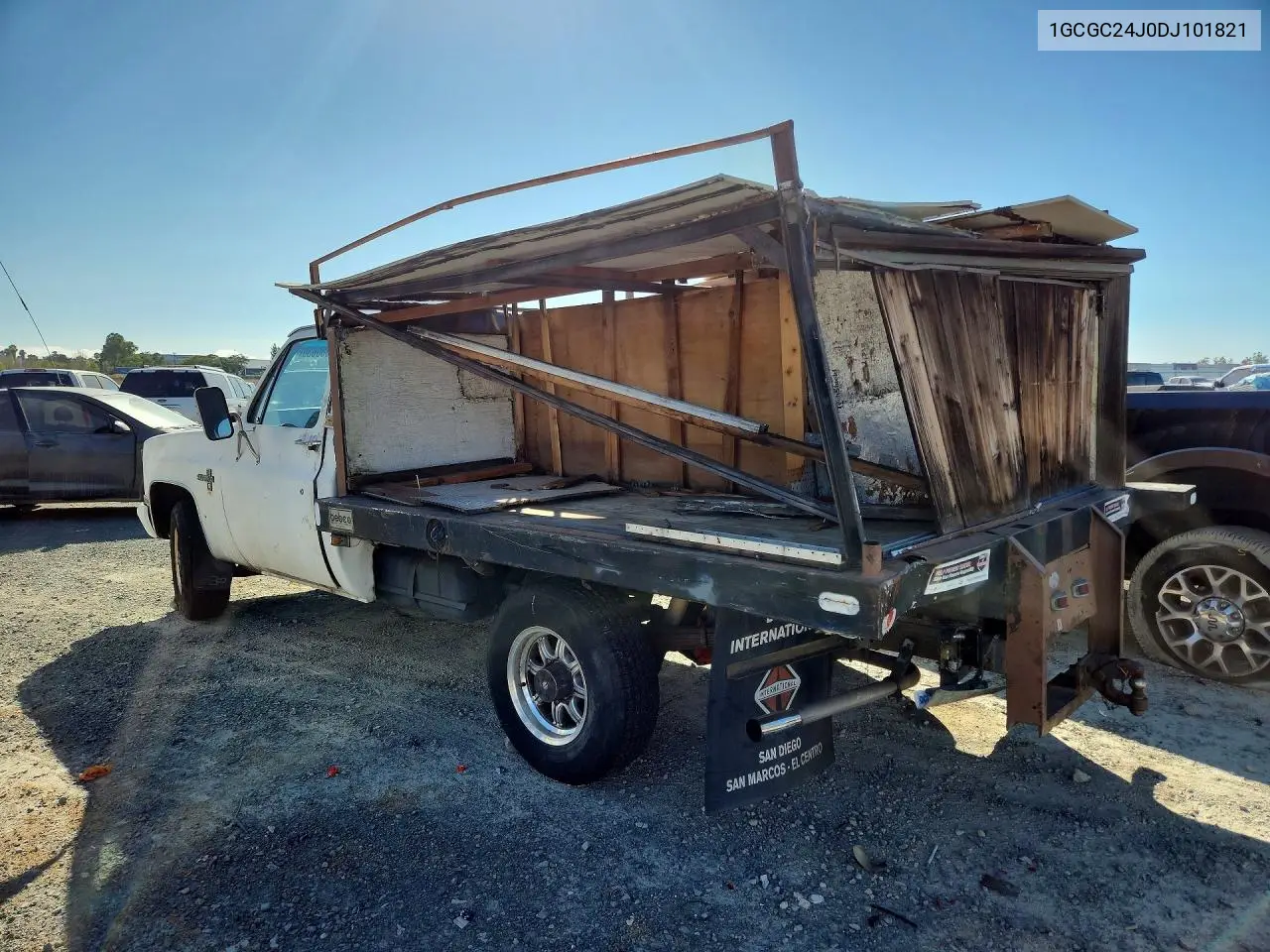 1983 Chevrolet C20 VIN: 1GCGC24J0DJ101821 Lot: 60880636