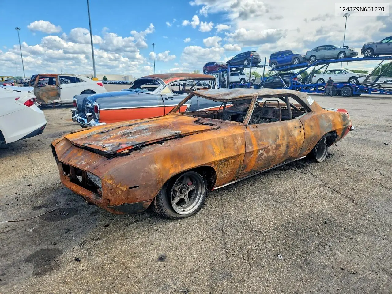 1969 Chevrolet Camaro VIN: 124379N651270 Lot: 57307896